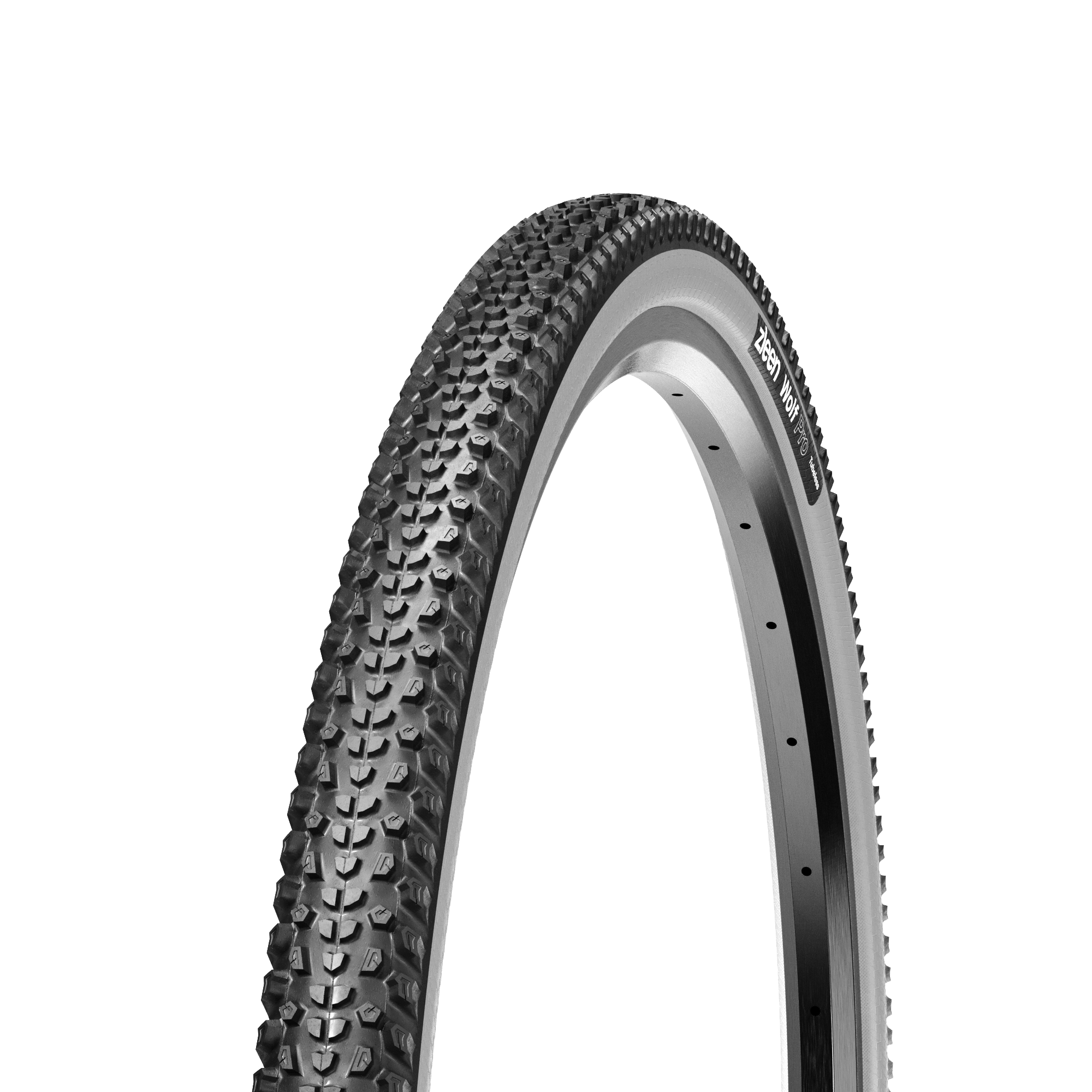 Pneu gravel tubeless zleen wolf pour rouler sur tous les terrains