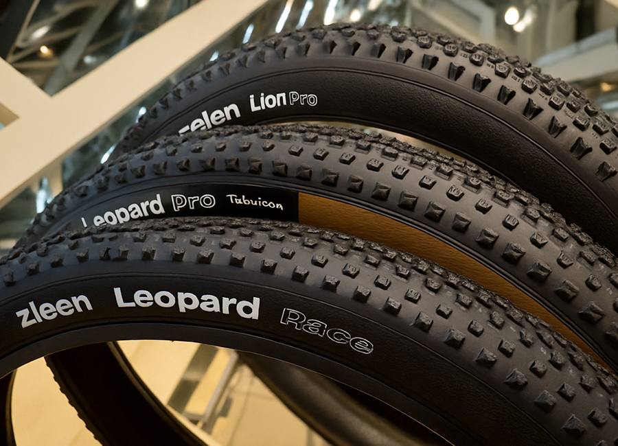 Pneu vélo route Zleen performance haute pression section 25 mm flancs noirs